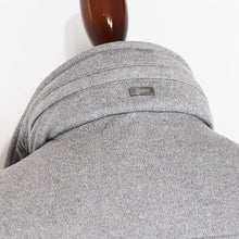 画像をギャラリービューアに読み込む, HERNO(ヘルノ)M65 ストレッチスエード ブルゾン【メランジグレー】国内正規品