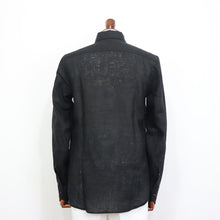 画像をギャラリービューアに読み込む, Massimo d' Augusto(マッシモ ダウグスト)イタリアンカラーシャツ【ブラック】国内正規品