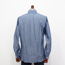画像をギャラリービューアに読み込む, INDIVIDUALIZED SHIRTS(インディヴィジュアライズド シャツ)ボタンダウンシャツ 【シャンブレー】国内正規品