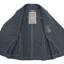 画像をギャラリービューアに読み込む, CIRCOLO 1901(チルコロ 1901)ジャージー素材 ダブルブレストジャケット【ネイビー】国内正規品
