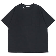 画像をギャラリービューアに読み込む, THE SOLE(ザソール)スビンコットン ポケット付きTシャツ【ブラック】国内正規品