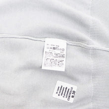 画像をギャラリービューアに読み込む, GRAN SASSO(グランサッソ)12ゲージ コットンクルーネックニット ロングスリーブ 長袖【アイスグレー】国内正規品