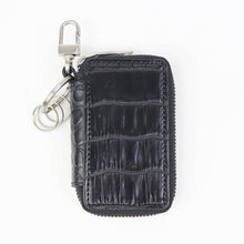 画像をギャラリービューアに読み込む, THE SOLE(ザソール)クロコダイル スマートキーケース【ブラック】国内正規品