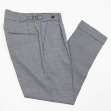 画像をギャラリービューアに読み込む, BERWICH(ベルウィッチ)SALUTE サルーテ 1プリーツ サイドアジャスター テーパード スラックス パンツ【グレー】国内正規品
