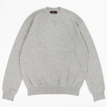 画像をギャラリービューアに読み込む, Vandori(ヴァンドリ)コットン100% ガゼット クルーネックロングスリーブ ニット【グレー】国内正規品