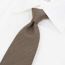 画像をギャラリービューアに読み込む, BRUNO(ブルーノ)スフォデラートトレピエゲ ウールタイ Lantwood House / ラントウッドハウス 生地使用 トレピエゲ 三つ折り ウール ネクタイ【ベージュ】正規販売店