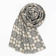 画像をギャラリービューアに読み込む, GIERRE MILANO(ジエレ ミラノ)ウールマフラー【ベージュ】国内正規品