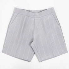 画像をギャラリービューアに読み込む, Vandori(ヴァンドリ)ミラノリブ ストライプ ショートパンツ【アイスグレー】国内正規品