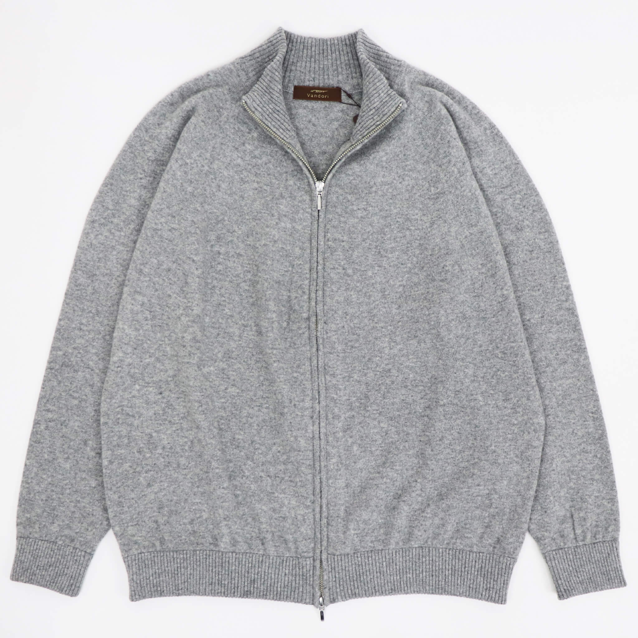 Vandori（ヴァンドリ）カシミヤブレンド ハイネックジップ ブルゾン