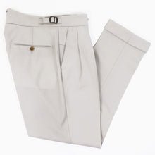 画像をギャラリービューアに読み込む, BERWICH(ベルウィッチ)SCOTCH / スコッチ ツープリーツアジャスター付きパンツ【ストーン】国内正規品
