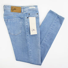 画像をギャラリービューアに読み込む, YCHAI(イカイ)PANATELA パナテラ 5ポケット ストレッチ スキニーフィット ウォッシュド デニム【ライトインディゴ】国内正規品