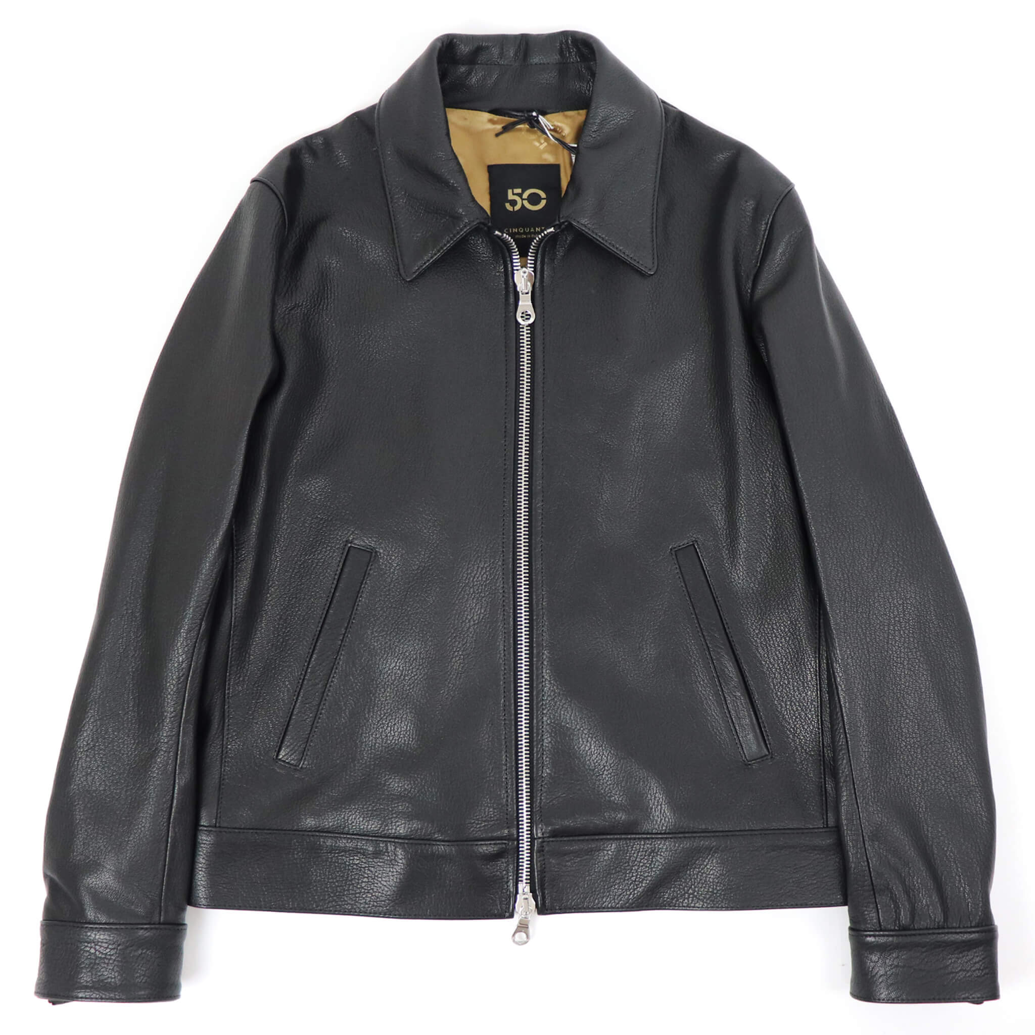 CINQUANTA（チンクワンタ）REGULAR COLLAR ZIP BLOUSON レギュラー