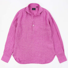 画像をギャラリービューアに読み込む, ORIAN(オリアン)プルオーバー リネンシャツ【ピンク】国内正規品