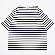 画像をギャラリービューアに読み込む, ORCIVAL(オーシバル)半袖 ボーダーTシャツ【エクリュ×ネイビー】国内正規品