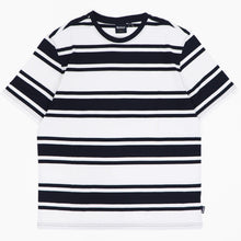 画像をギャラリービューアに読み込む, Barbour(バブアー)ボーダー Tシャツ【ホワイト×ネイビー】国内正規品