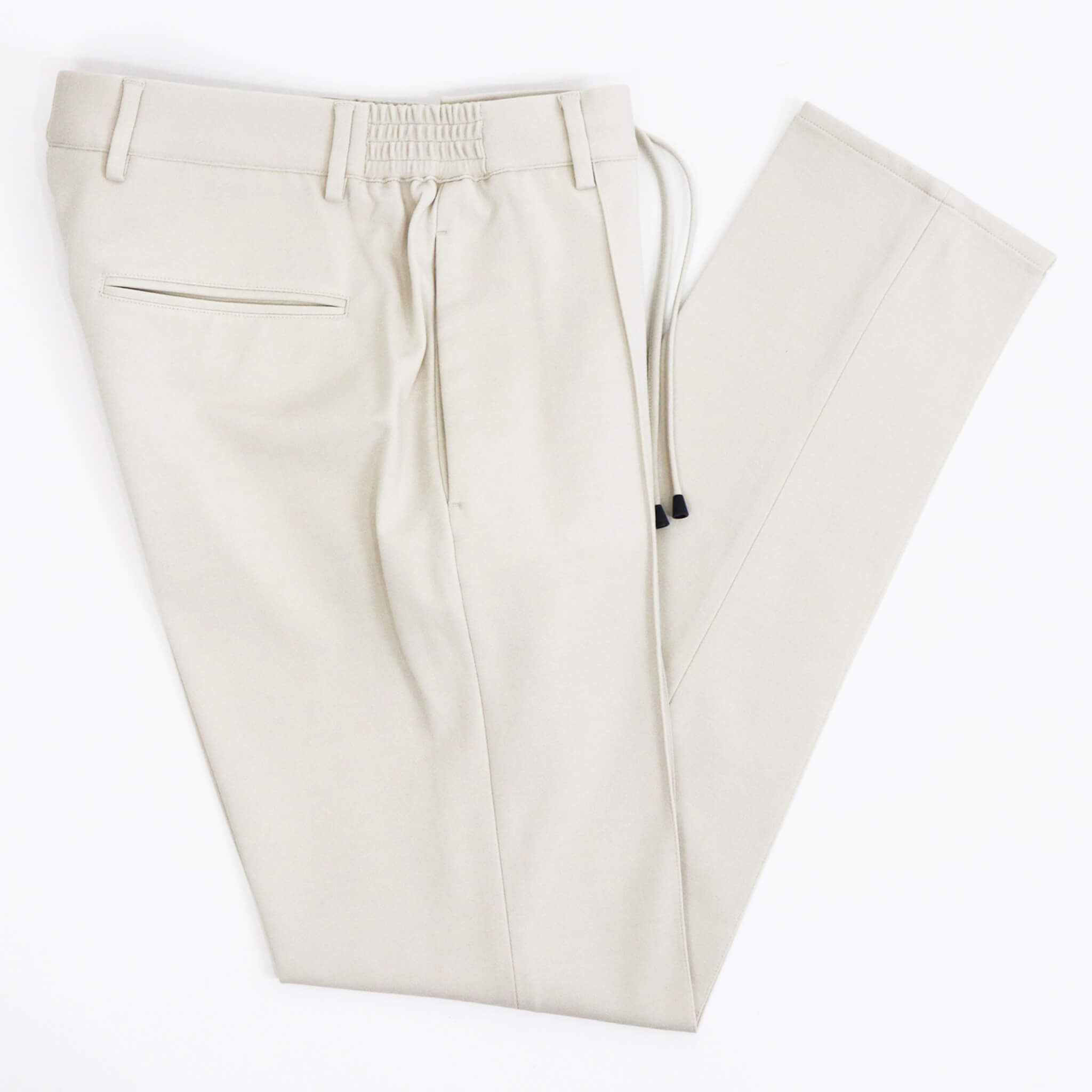 giabsarchivio ジャージー素材パンツ ウォッシャブルジャージ テーパードパンツ【MASACCIO