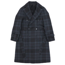 画像をギャラリービューアに読み込む, TITO ALLEGRETTO(ティト アレグレット)ベルテッド ダブル タータンチェック【ブラック系】国内正規品