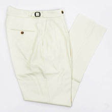 画像をギャラリービューアに読み込む, BERWICH(ベルウィッチ)SCOTCH / スコッチ 2プリーツパンツ【ホワイト】国内正規品