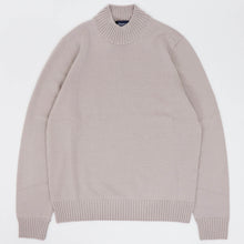 画像をギャラリービューアに読み込む, Drumohr(ドルモア)メリノウール 8G モックネックニット【ライトベージュ】国内正規品