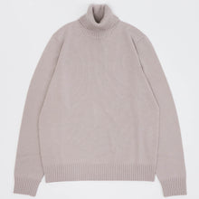 画像をギャラリービューアに読み込む, Drumohr(ドルモア)メリノウール 8G タートルネックニット【ライトベージュ】国内正規品