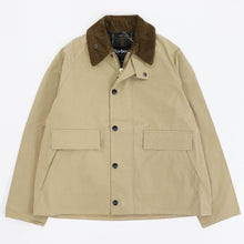 画像をギャラリービューアに読み込む, Barbour(バブアー)BORROWDALE / ボロウデイル ピーチスキン ショート ブルゾン【ベージュ】国内正規品