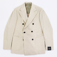画像をギャラリービューアに読み込む, TITO ALLEGRETTO(ティト アレグレット)ダブルブレスト ジャケット コットンジャケット【オフホワイト】国内正規品