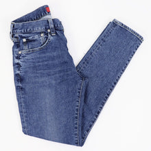 画像をギャラリービューアに読み込む, RED CARD TOKYO(レッドカードトウキョウ)Rhythm Slim Tapered リズム スリムテーパード ストレッチ デニム【Clean Mid / インディゴブルー】国内正規品