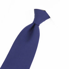 画像をギャラリービューアに読み込む, BRUNO(ブルーノ)スフォデラートトレピエゲ ウールタイ JOHN CAVENDISH ジョンキャベンディッシュ 生地使用 トレピエゲ 三つ折り ウール ネクタイ【ネイビー】正規販売店
