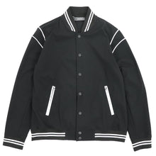 画像をギャラリービューアに読み込む, Alberto Bresci(アルベルトブレーシ)ブルゾン MA-1 ナイロン ストレッチ【ブラック】国内正規品