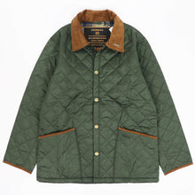 画像をギャラリービューアに読み込む, Barbour(バブアー)LIDDESDALE / リデスデイル キルティング ブルゾン【オリーブ】国内正規品