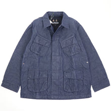 画像をギャラリービューアに読み込む, Barbour(バブアー)"Heritage + / ヘリテージ プラス" ジャングル ファティーグ ジャケットデニム ミリタリー【ネイビー】国内正規品