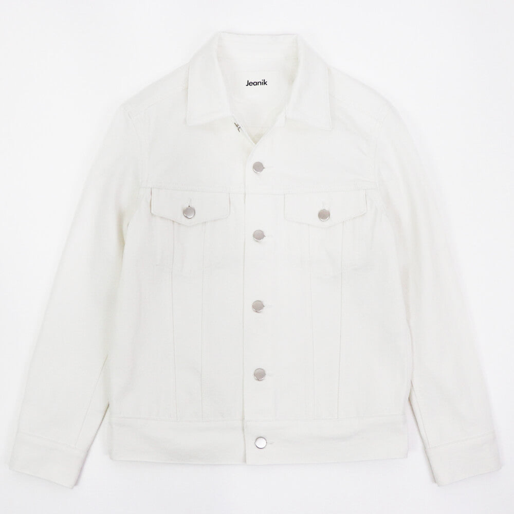Jeanik（ジーニック）3rd タイプ デニムジャケット【ホワイト】国内