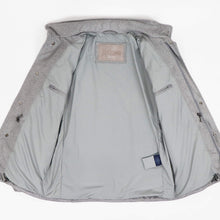 画像をギャラリービューアに読み込む, HERNO(ヘルノ)M65 ストレッチスエード ブルゾン【メランジグレー】国内正規品