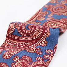 画像をギャラリービューアに読み込む, Stefano Cau(ステファノカウ)シルクタイ【ブルー】国内正規品