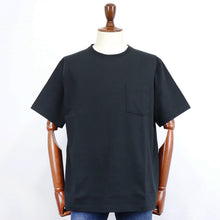 画像をギャラリービューアに読み込む, THE SOLE(ザソール)スビンコットン ポケット付きTシャツ【ブラック】国内正規品