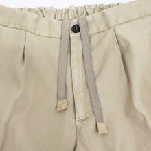 画像をギャラリービューアに読み込む, DEVORE(デヴォレ)ドローストリングス ストレッチ パンツ【ベージュ】国内正規品