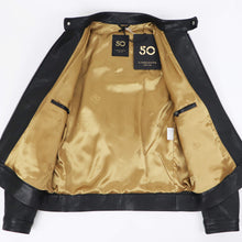 画像をギャラリービューアに読み込む, CINQUANTA(チンクワンタ)STAND COLLAR SINGLE RIDERS スタンドカラー シングル ライダース ジャケット シルバージップ【ブラック】国内正規品