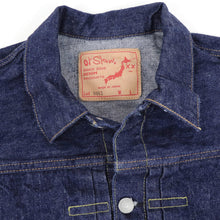 画像をギャラリービューアに読み込む, orSlow(オアスロウ)TYPE1 PLEATED FRONT DENIM BROUSE 03-6011 デニムトラッカージャケット【DENIM ONE WASH】国内正規品