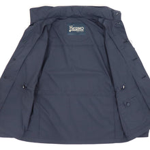 画像をギャラリービューアに読み込む, HERNO(ヘルノ)M-65 型 撥水ナイロンジャケット【ネイビー】国内正規品