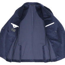 画像をギャラリービューアに読み込む, Errico Formicola(エリコ フォルミコラ)MARCO DP 太畝コーデュロイダブルジャケット【ネイビー】国内正規品