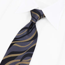 画像をギャラリービューアに読み込む, HOLLIDAY&BROWN(ホリデーアンドブラウン)ハンドメイド シルク タイ【グレー】国内正規品