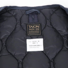 画像をギャラリービューアに読み込む, TAION(タイオン)ミリタリー クルーネック ダウンベスト ソフトシェル【ネイビー】国内正規品
