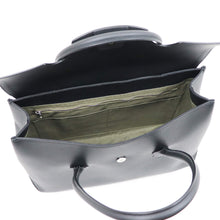 画像をギャラリービューアに読み込む, FARO(ファーロ)Cartello Flap Tote / カルテッロ フラップ トートバッグ【ブラック】国内正規品