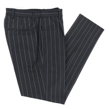 画像をギャラリービューアに読み込む, giabsarchivio(ジャブスアルキヴィオ)DANTE / ダンテ ペンシルストライプジャージー テーパードパンツ 【ブラック】国内正規品