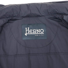 画像をギャラリービューアに読み込む, HERNO(ヘルノ)M-65 型 撥水ナイロンジャケット【ネイビー】国内正規品