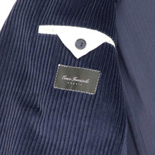 画像をギャラリービューアに読み込む, Errico Formicola(エリコ フォルミコラ)MARCO DP 太畝コーデュロイダブルジャケット【ネイビー】国内正規品