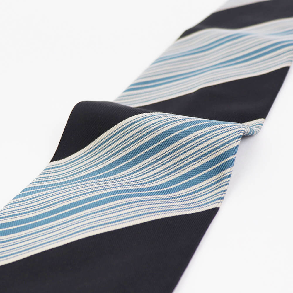 ALBENI 1905(アルベニ1905)レジメンタルタイ【ブラック】国内正規品