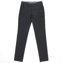 画像をギャラリービューアに読み込む, BERWICH(ベルウィッチ)MORELLO モレッロ 先染め ストレッチ コットン パンツ【ブラック】国内正規品