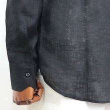 画像をギャラリービューアに読み込む, Massimo d' Augusto(マッシモ ダウグスト)イタリアンカラーシャツ【ブラック】国内正規品