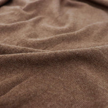 画像をギャラリービューアに読み込む, Vandori(ヴァンドリ)カシミヤブレンド ハイネックジップ ブルゾン【ブラウン】国内正規品